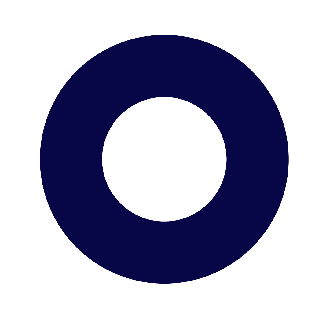 Círculo Azul Marino
