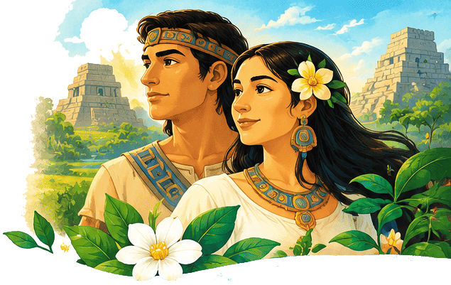 Leyenda Maya K'ankabiok y X-Hail